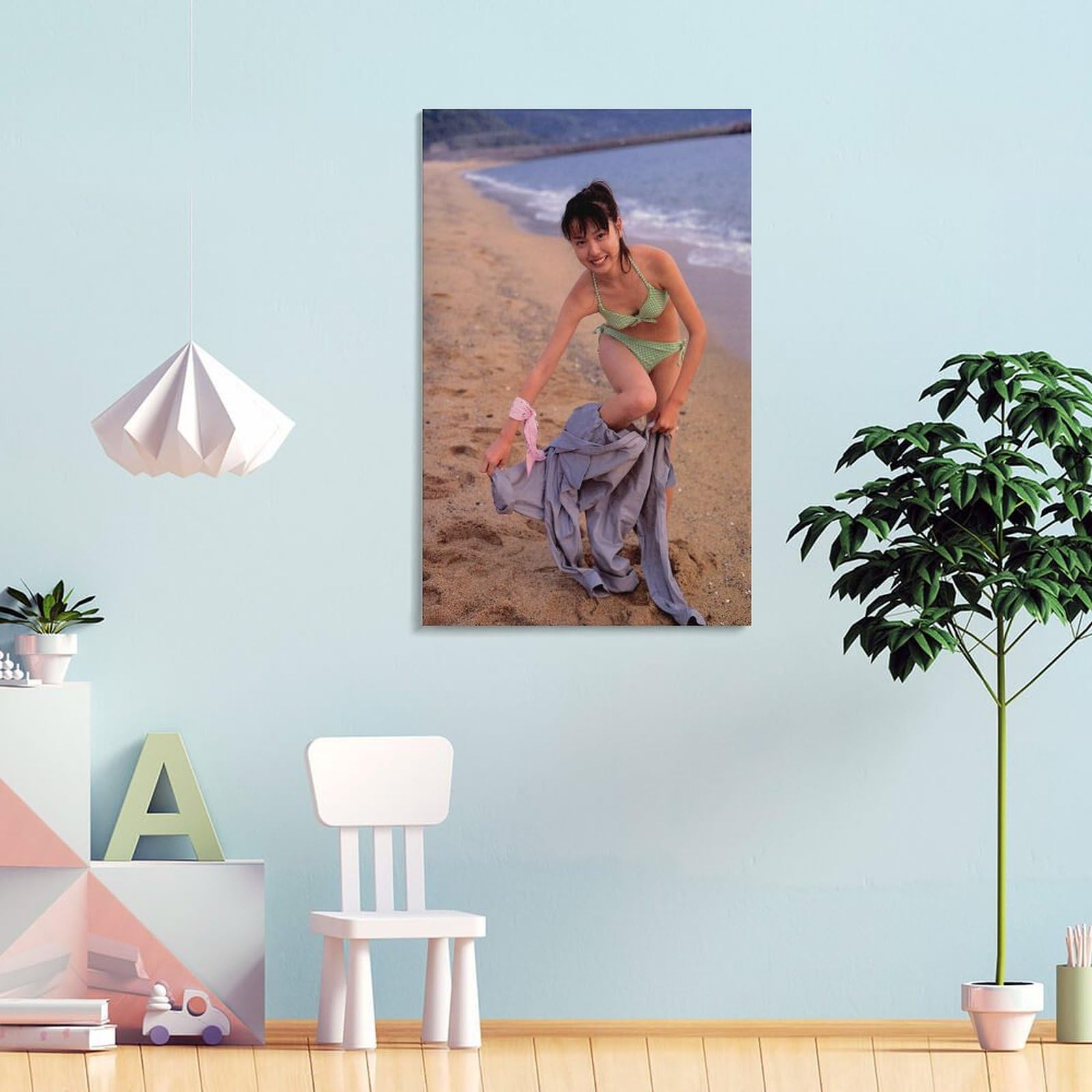 Amazon.co.jp: 戸田恵梨香水着写真かわいいセクシービキニ アート